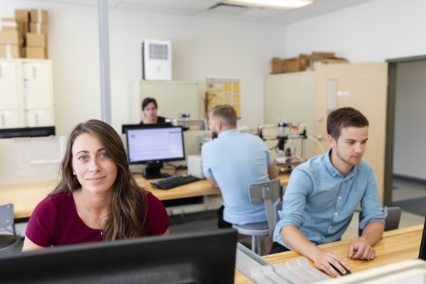 Étudiants en classe