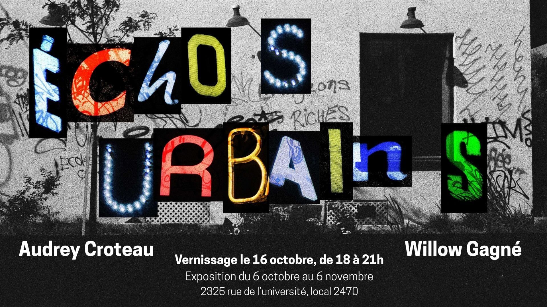 Exposition Écho(s) urbain(s)