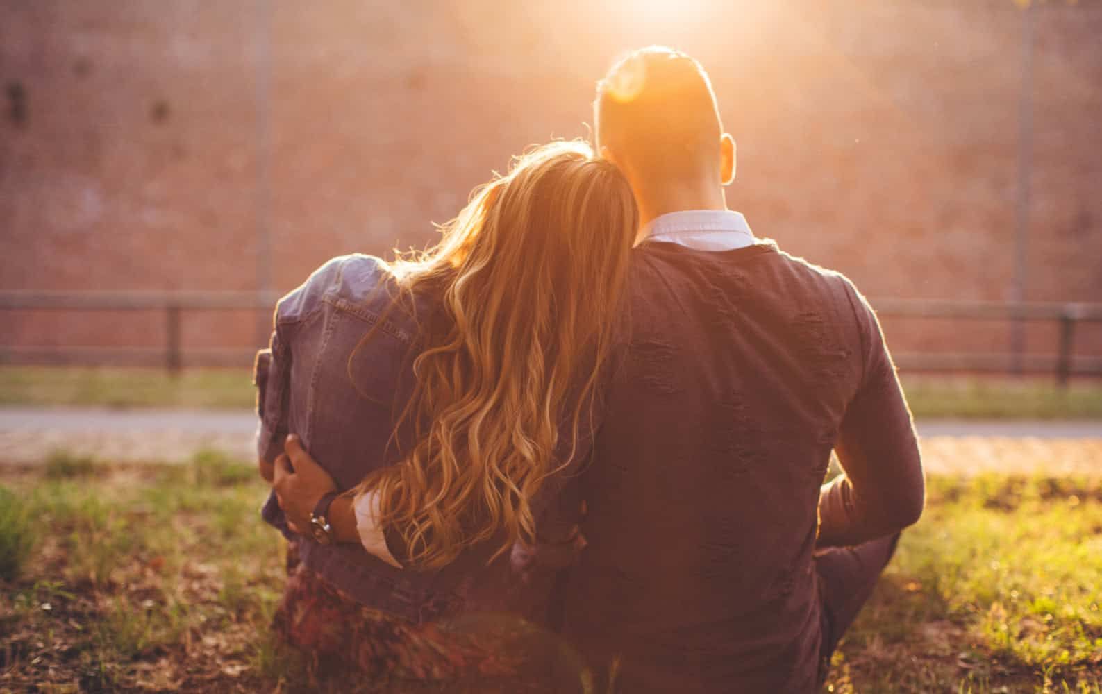 Un couple d'amoureux