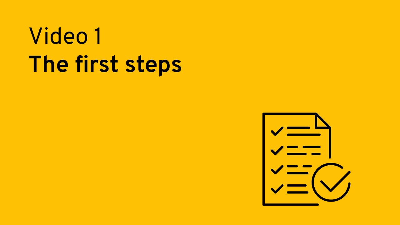 The first steps