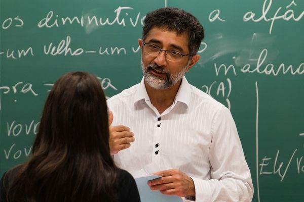 Professeur et son élève
