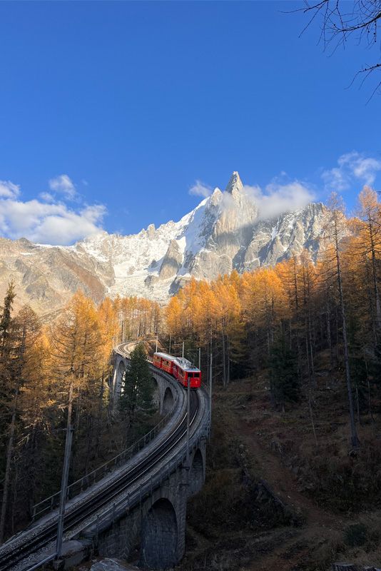 Sentier de la Mer de glace