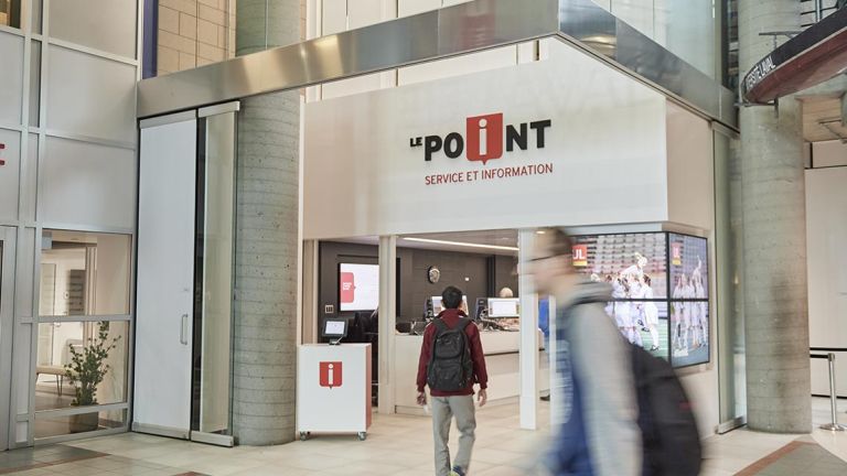 Bureau d'information et de service Le Point